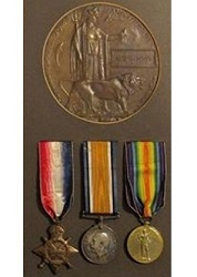 Andrew Hogg Death Penny & Medals etc